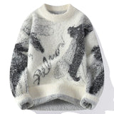 Men's Thick Crew Neck Winter Sweater