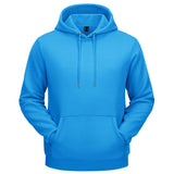 TACVASEN Autumn Winter Fleece Hoodies Mens Thermal Warm Hooded Sweatshirts Pockets Casual Hoodies Pullover Tops Male