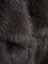 Elegant Faux Fur Oversized Coat
