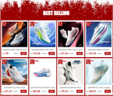 QIAODAN TG PLAID Running Shoes 2026 For Man Trainers Cushioning Carbon Board Sport Shoes Rebound Training Sneakers QDB023253295