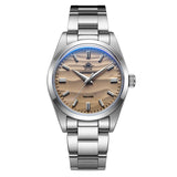 ADDIESDIVE Men's Watch 36mm Quartz Watch Diving 100m Sand Dial 316L Stainless Steel AR Bubber Glass Fashion WristWatch for Men