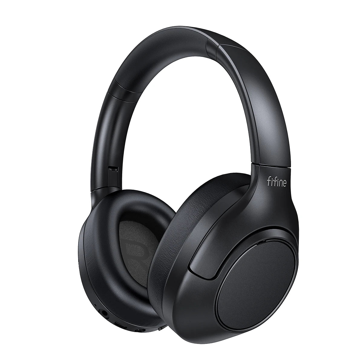 FIFINE Bluetooth wireless headset,Noise Canceling Headphones with Transparency Mode,Deep Bass,Clear Calls,80H Playtime -X3