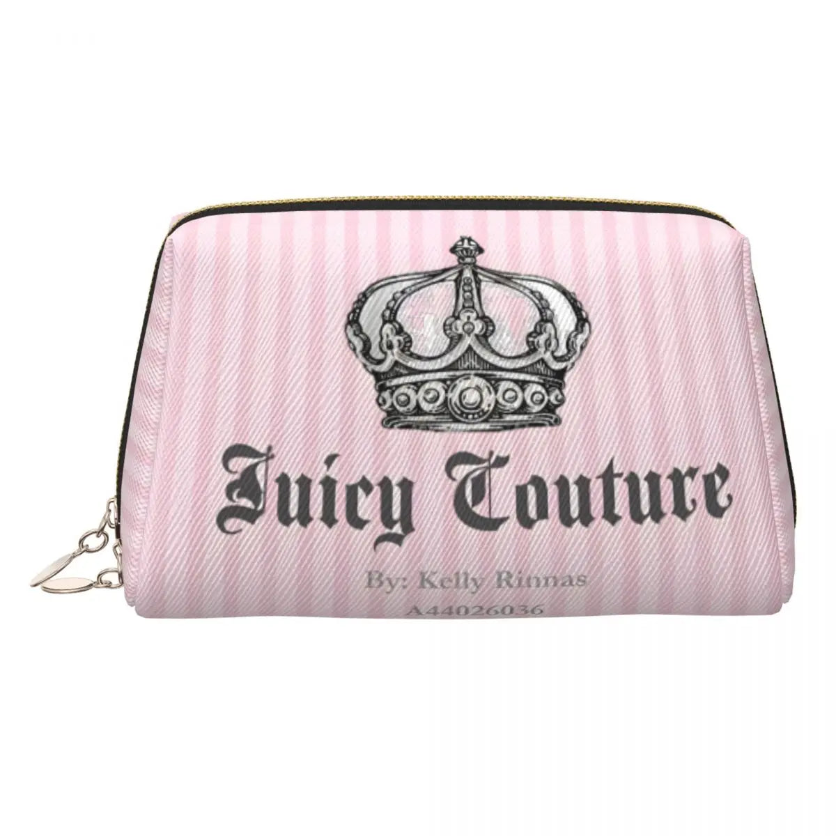 J-Juicy-C-Couture Makeup Bag Zipper Pouch Travel Cosmetic Bags Large Leather Portable Cosmetic Bag for Women