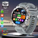 T-Rex 3 Military Grade 1000mAh Battery Smart Watch IP68 Waterproof GPS Bluetooth call AMOLED HD Men Sports 2026 New Smartwatch