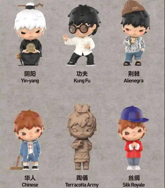 POP MART Original Hirono X CLOT Series Blind Box Trendy Fashion Toy Gift Ornament Collectible Toys Christmas Decoration Toy Gift