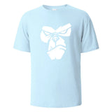Gorilla Face Graphic Cotton T-Shirt