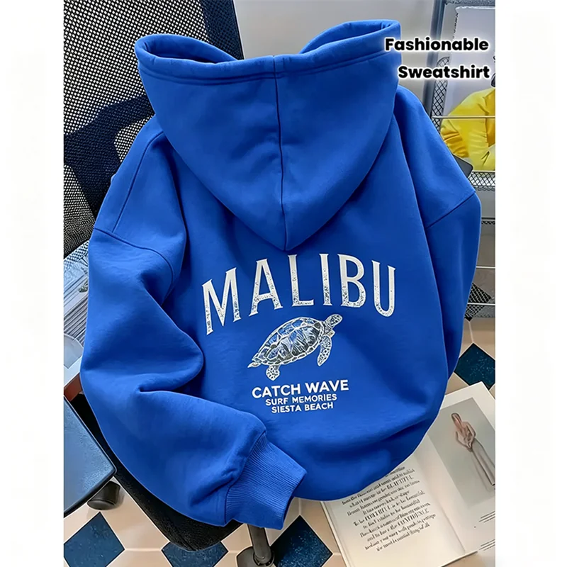 Autumn winter men's and women's kangaroo pocket hooded long sleeved hoodie with multiple prints, trendy and fashionable hip-hop