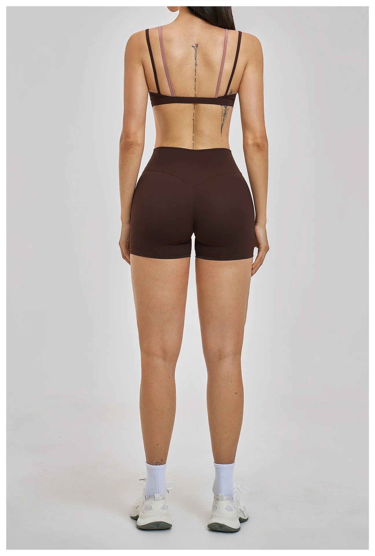 Yoga Sets 2PCS Women's Tracksuit Fitness Outfits Sportswear Workout Set Sports Bra High Waist Leggings Gym Clothing Sports Suits