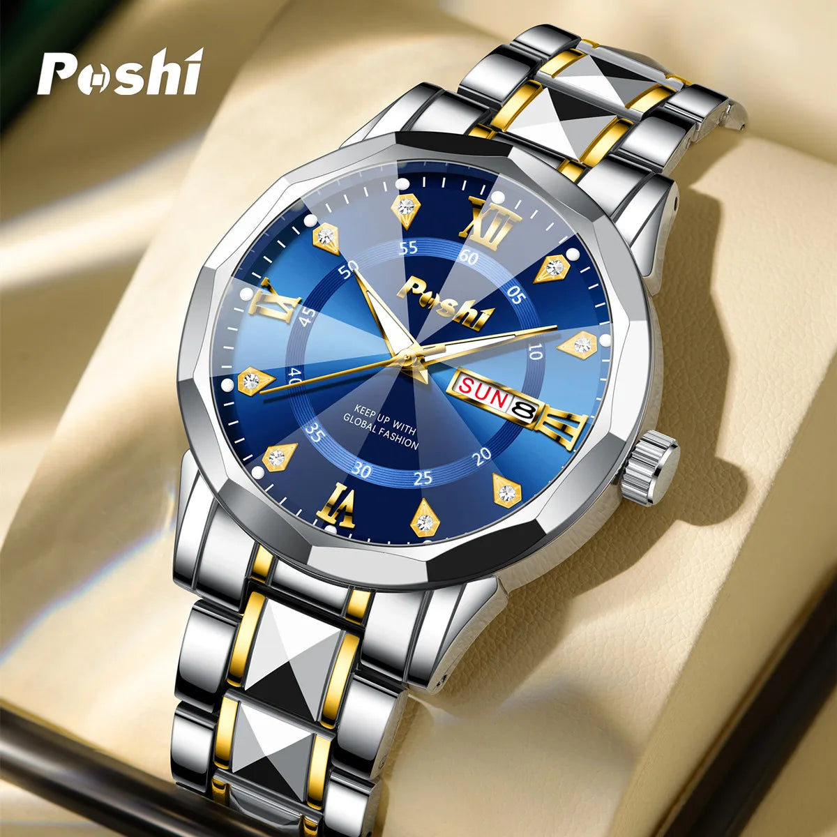 Men’s Dual Calendar Business Watch
