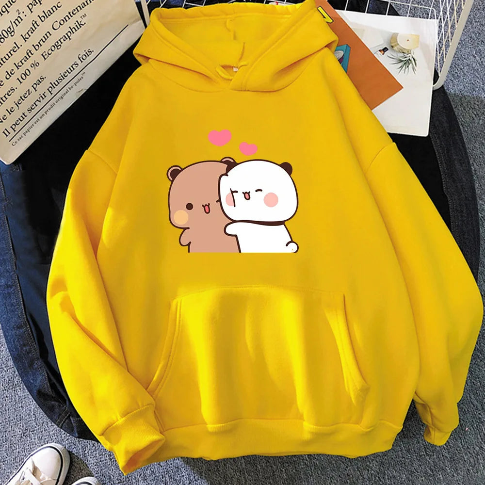 Cute Dudu Anime Hoodie – Unisex Casual Spring & Autumn Pullover