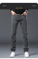 Men's Stretch Straight-Leg Jeans
