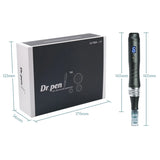 Dr pen Ultima M8 With 22 Cartridge Wireless MTS Derma Microneedle Pen Kit Professionals Use Beauty Machine Needle length 0.25 mm