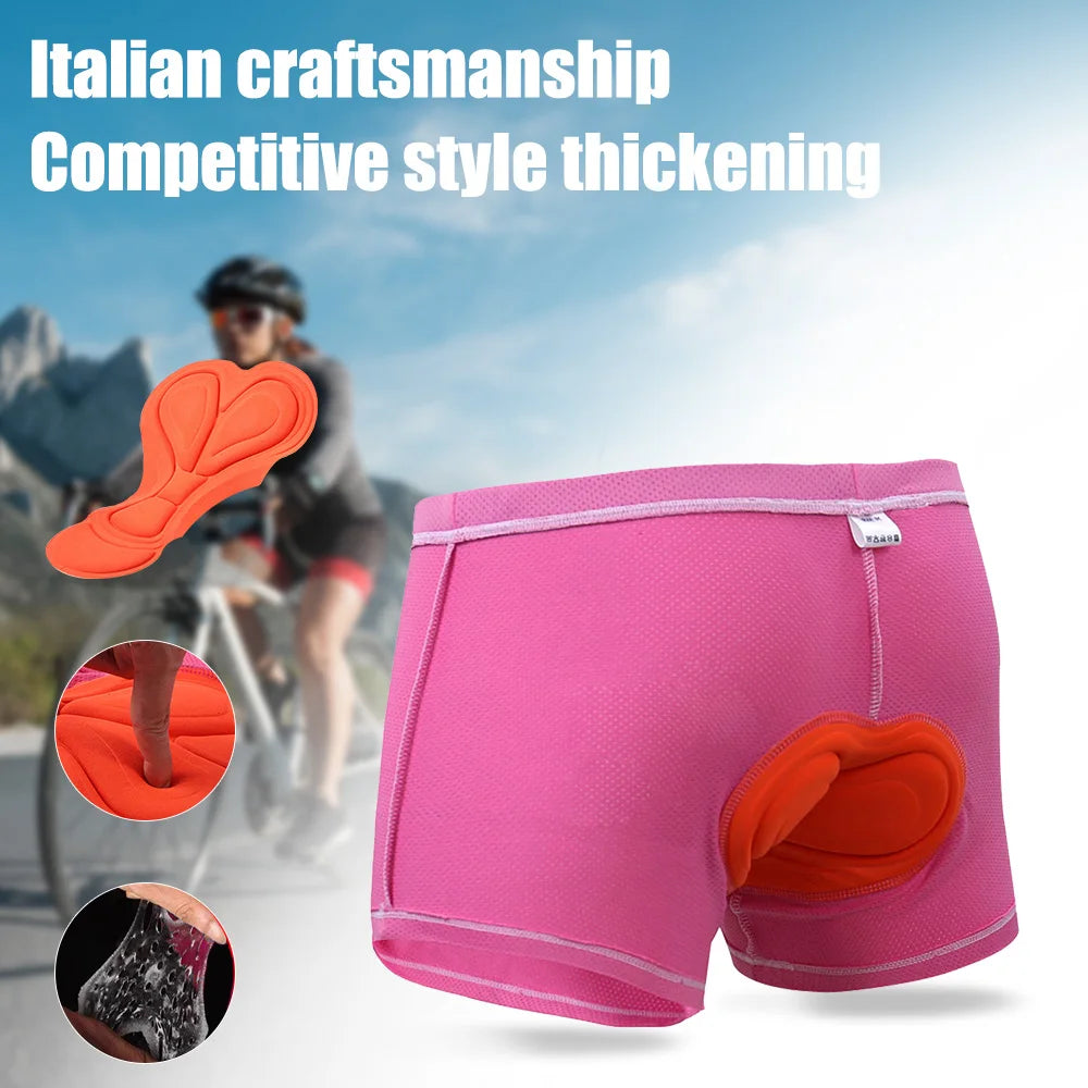 Women’s 3D Padded Cycling Underwear