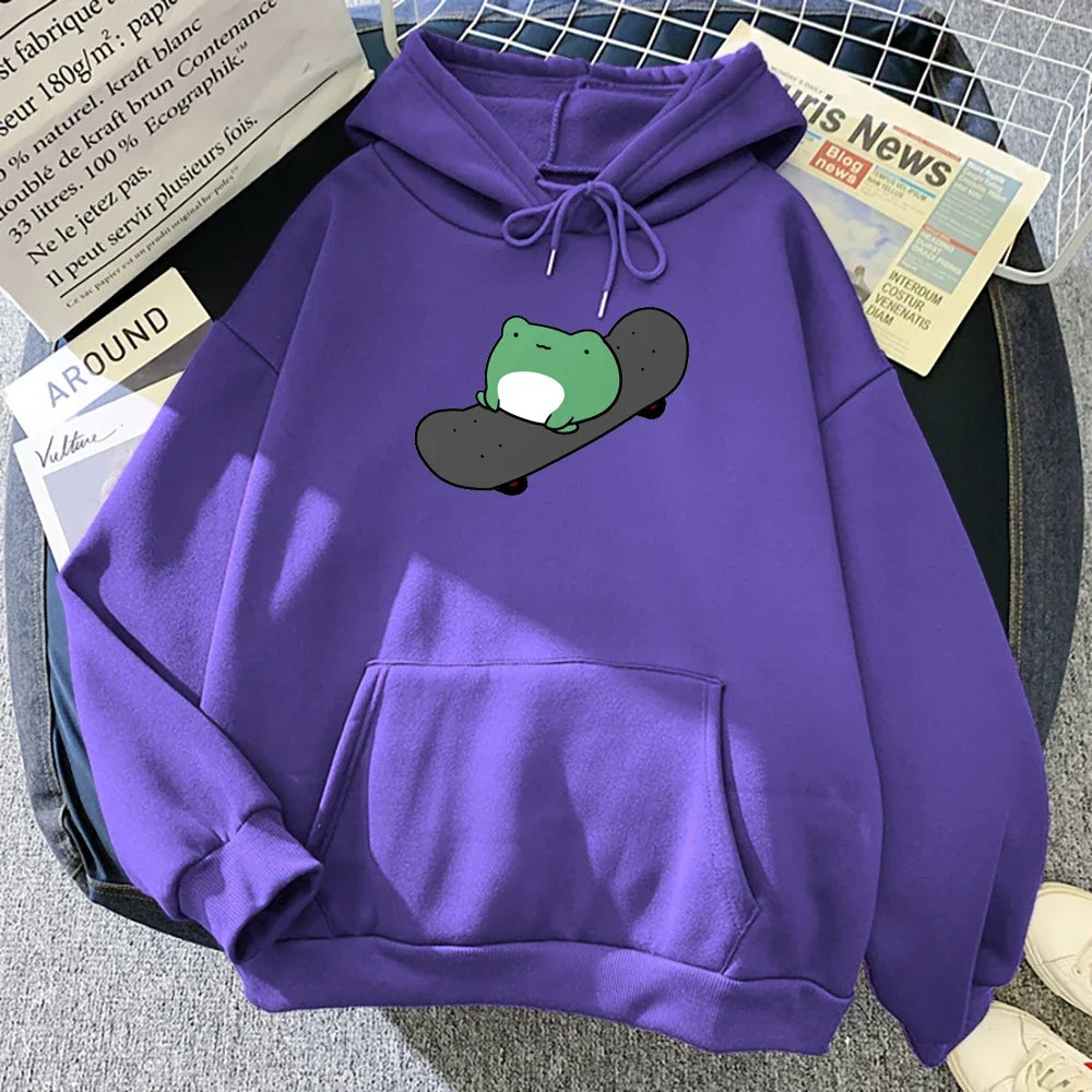 Frog Respect Skateboard Hoodie