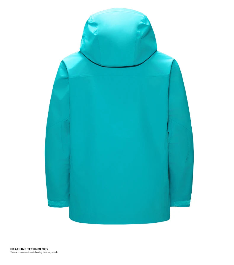 2026 Same as bird home Outdoor Sports Camping Mountaineering Fashion Men's Windproof British Wind Hooded Simple Storm Jacket