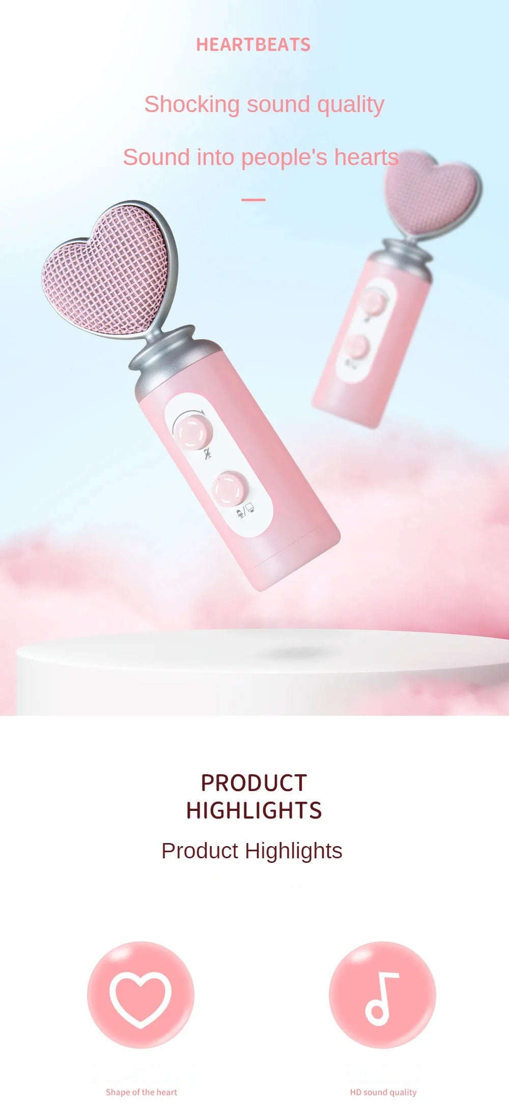 USB Condenser Microphone Pink Noise Reduction Professional for Mobile Phone