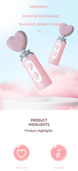 USB Condenser Microphone Pink Noise Reduction Professional for Mobile Phone