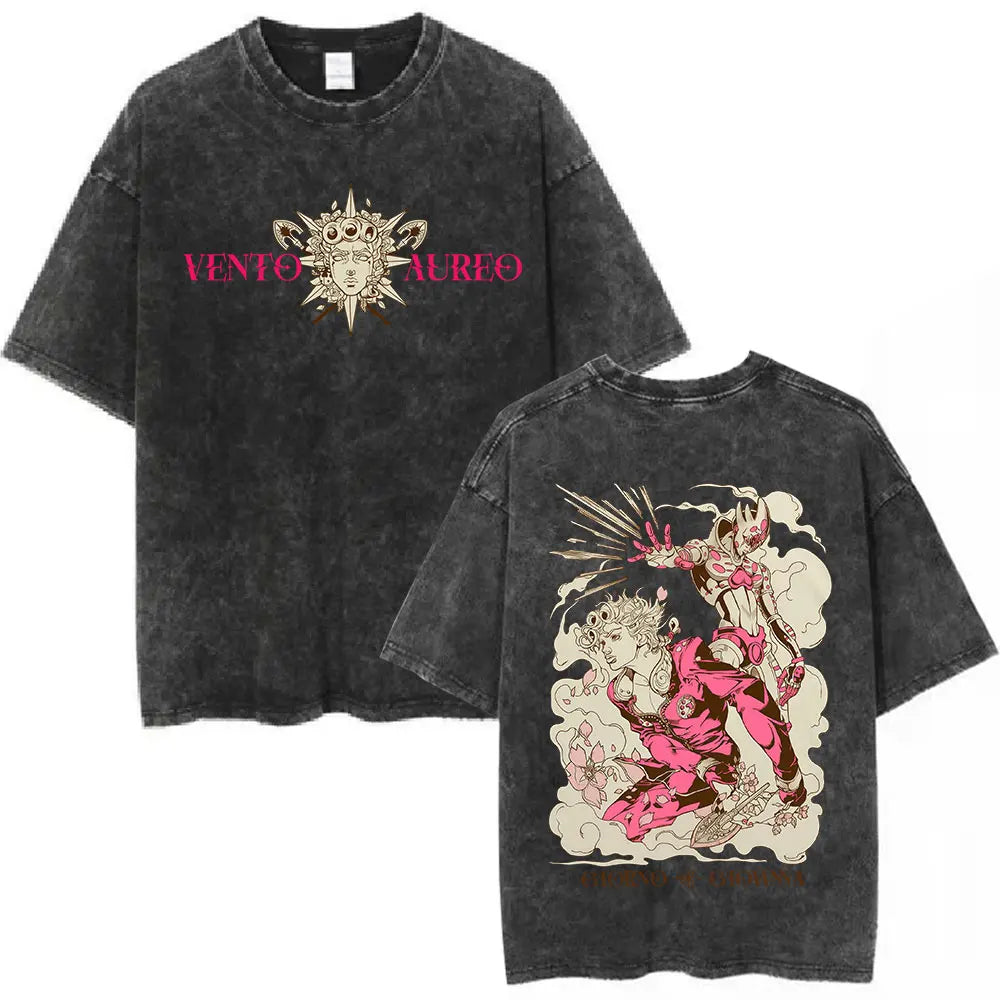 JoJo’s Bizarre Adventure: Steel Ball Run Washed Tee