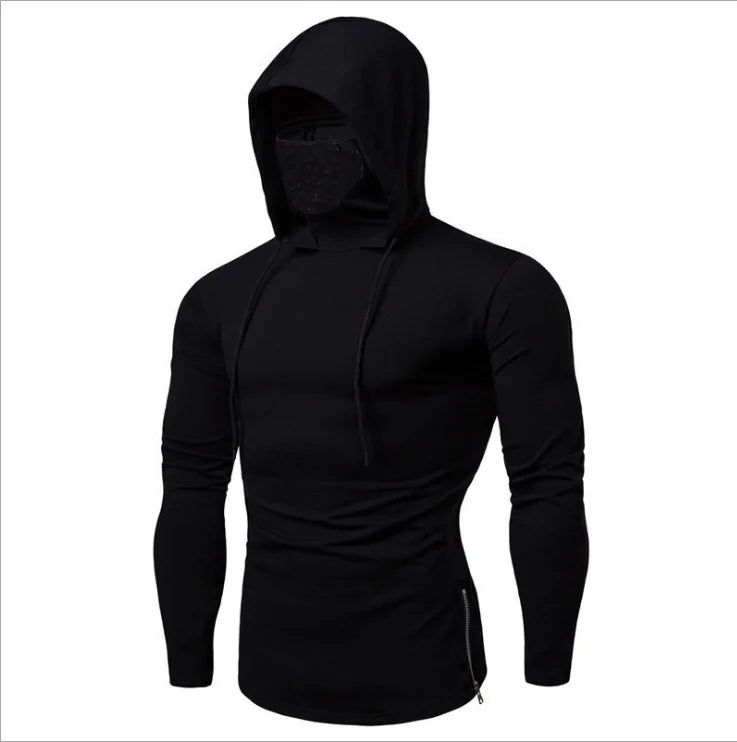 Men’s Everyday Solid Knit Pullover Hoodie
