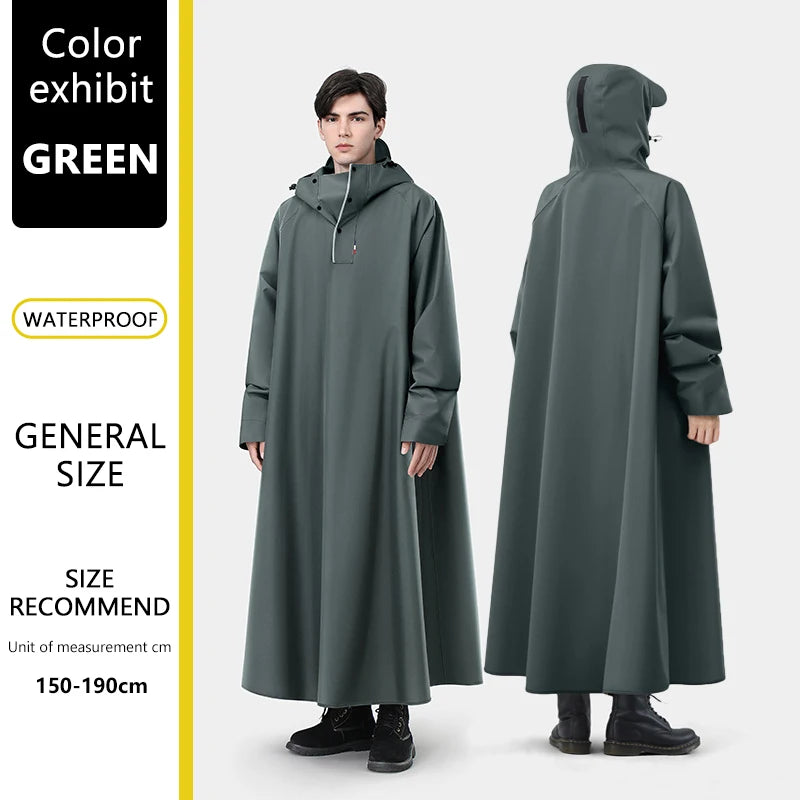 BLALION Thicken Oxford Waterproof Rain Poncho
