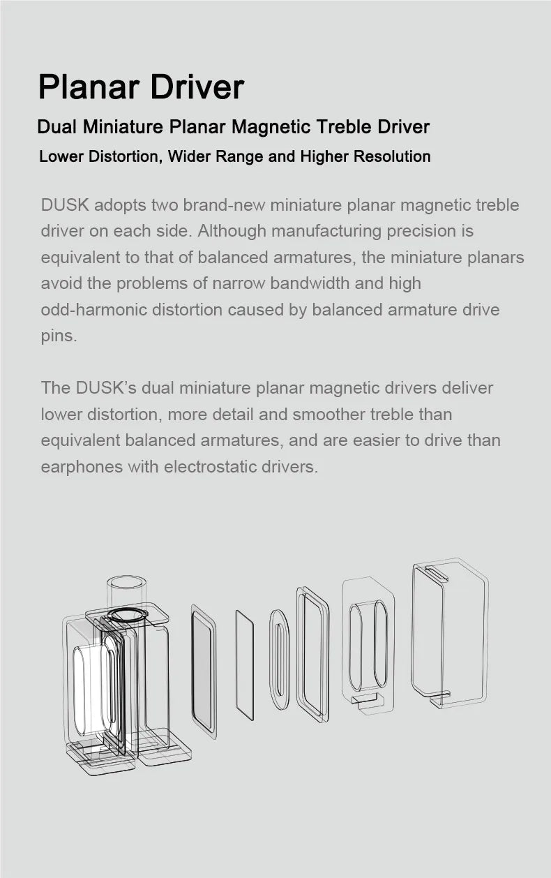 Moondrop x Crinacle Dusk – Hybrid Tribrid In-Ear Monitor