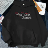 The Vampire Diaries Fleece Pullover Hoodie