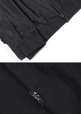 Jinx Team Black Jacket Unisex Windbreaker Sports Coat Men Women Loose Track Activewear Long Sleeve Top Embroidery Y2k Outerwears