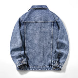 Washed Heavyweight Denim Jacket – Vintage Workwear