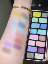 Qianyan 16-Color Eyeshadow Palette – Glitter, Matte & Shimmer