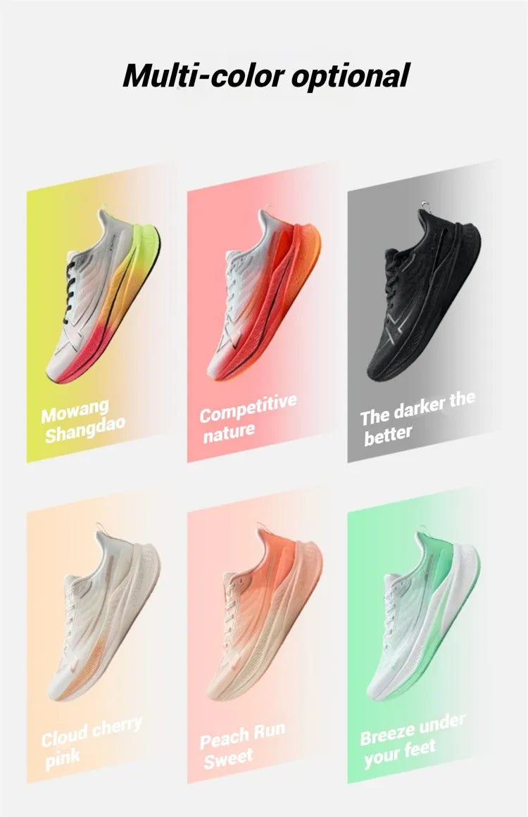 Xtep Women Running Shoes 2000km 3.0 2025 Spring Lightweight Cushioned Wear-Resistant Training Jogging Sneakers  875118110034
