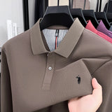 Men's Premium Cotton Embroidered Polo Shirt – Smart Casual