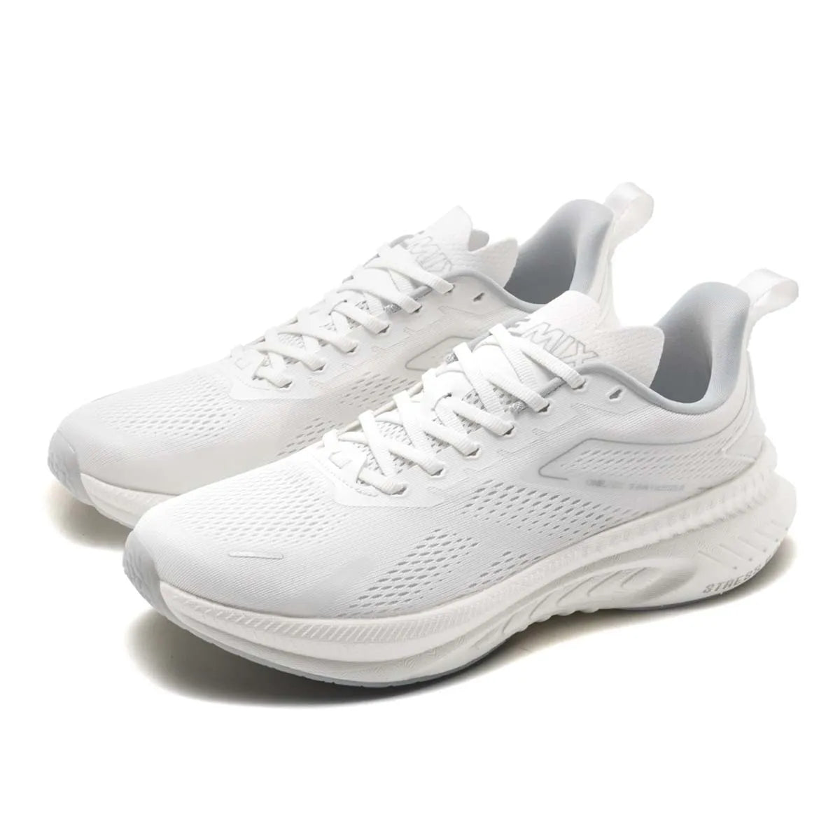 ONEMIX Unisex Breathable Running Shoes — Mesh, Cushioned, Lace-Up