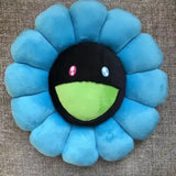 Rainbow Daisy Children's Plush Pillow, Japanese, Sunflower, Floor Game Mat Seat Pillow Sofa House Car Decoration Plush Pillow