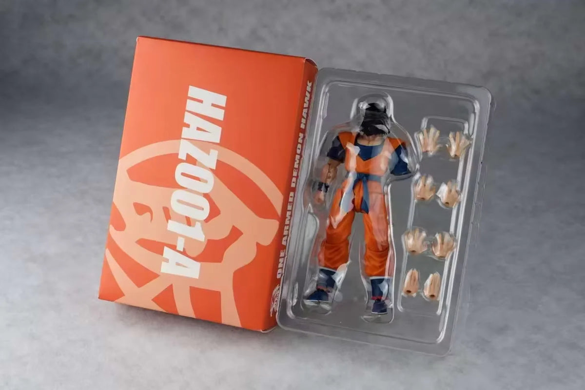 IN-STOCK HA TOYS Son Gohan One-armed Action Figure Dragon Ball Figures Missing Arm Gohan Eagle Hero Figures HAZ002 & HAZ003 Toy