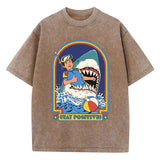 Stay Positive Graphic Tee | Comfort Wash T-Shirt