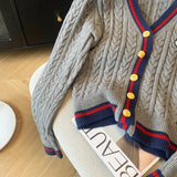 Women's V-Neck Knit Sweater
