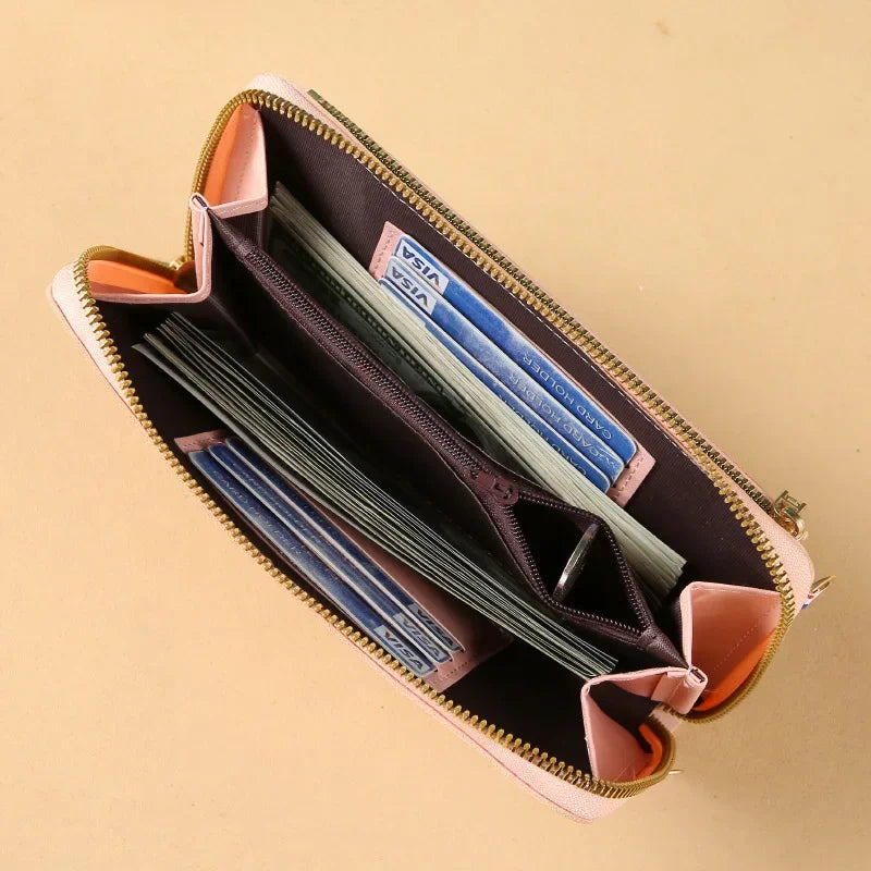 Women Crossbody Bags Touch Screen Cell Phone Purse 2023 Fashion Shoulder Bag Mobile Mini Wallet Card Holder Handbag for Female