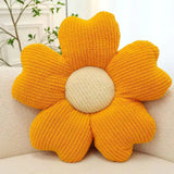 Five-Petal Flower Throw Cushion | Macaron Colors