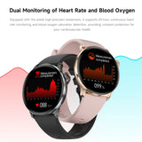 2026 New Lady Fashion Smart Watch women AMOLED HD Screen GPS Sport Heart Rate Bluetooth Call Waterproof Outdoor Smartwatch Women