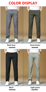 Spring and Autumn Men's Golf Pants High Quality Elastic Fashion Leisure Multi Functional Breathable Pants in Multiple Colors