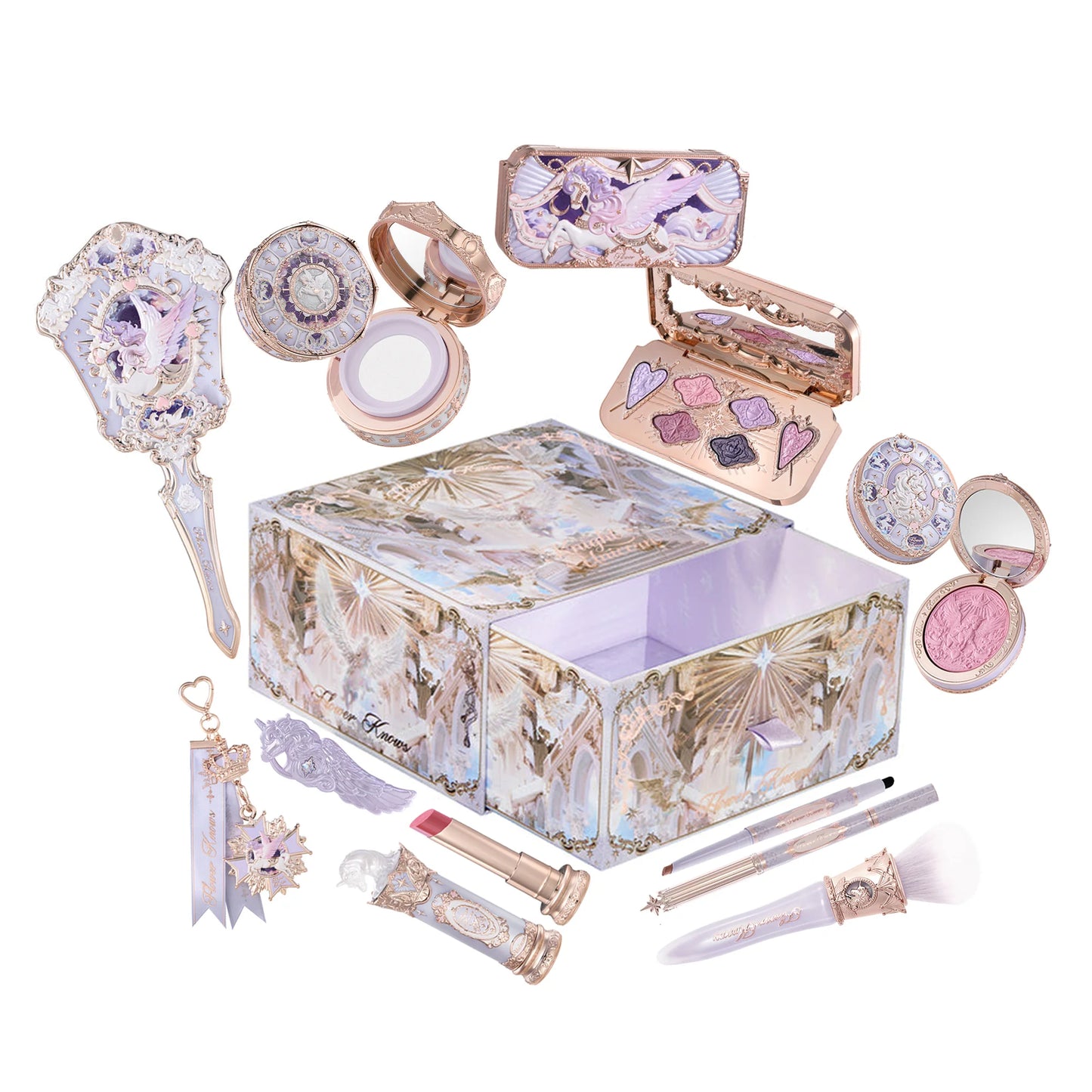Flower Knows Knight Unicorn Makeup Gift Set