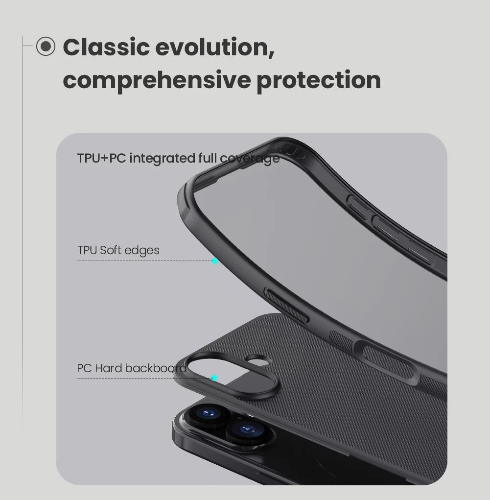 NILLKIN iPhone 17 Magnetic Matte PC Case