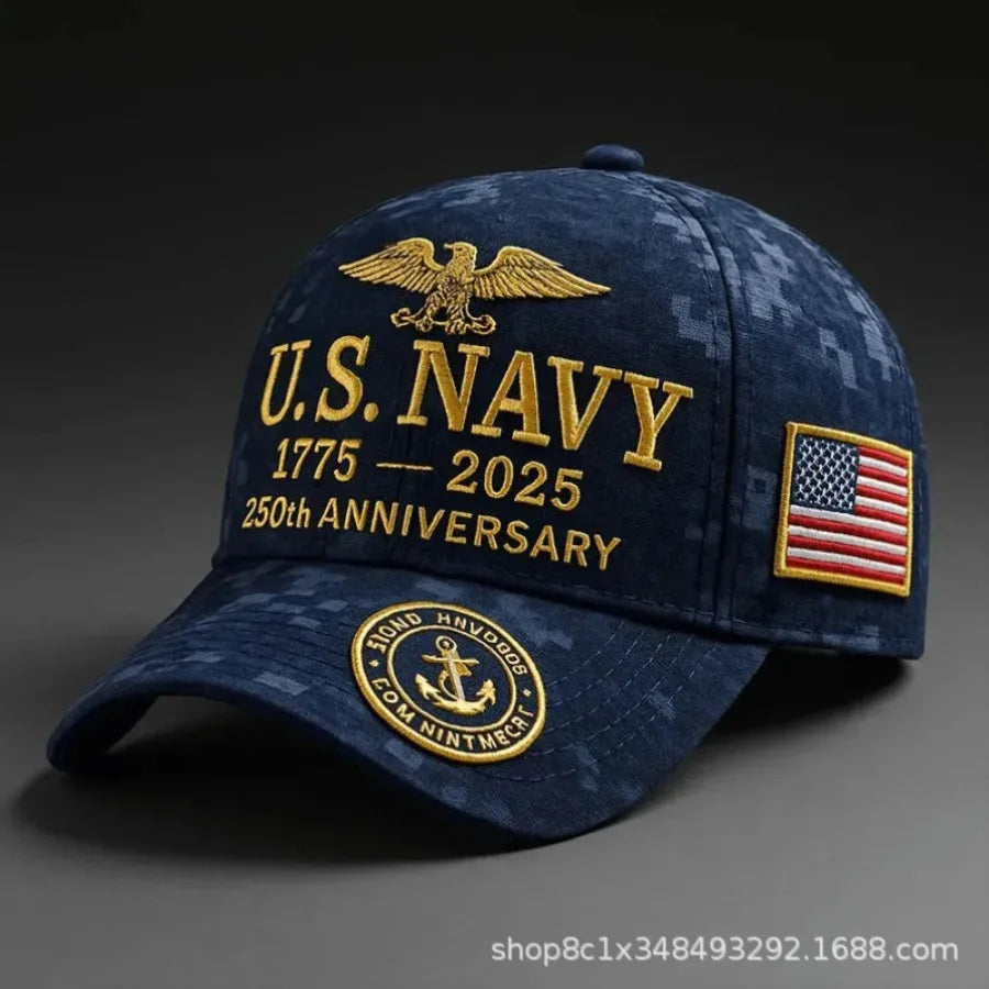Unisex Cotton Baseball Cap – American Flag Style