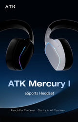 ATK N9 2.4GHz Wireless Gaming Headset with Mic for PS5 PS4 PC Mac Playstation Bluetooth Gaming Headphone with Microphone