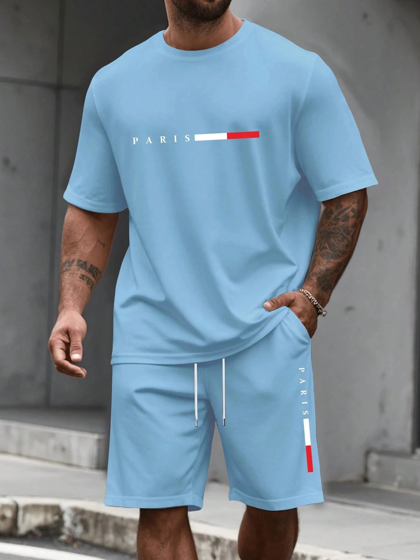 Men’s 2-Piece Activewear Summer Set