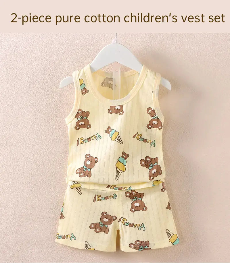 Kids' Summer Tank & Shorts Set