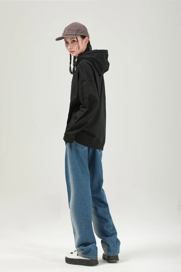 Custom Logo Cotton Pullover Hoodie