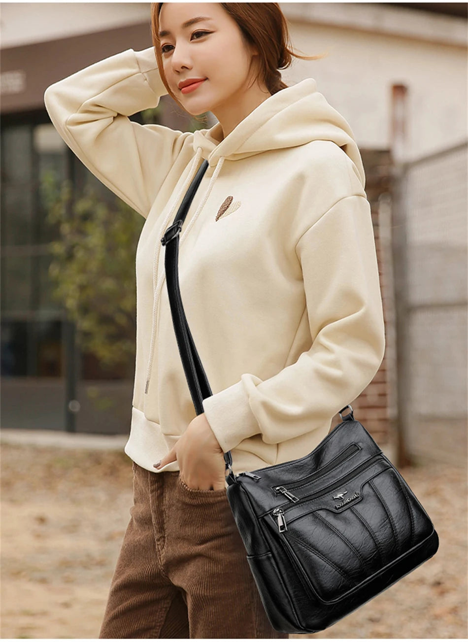 Luxury Soft Leather Tote
