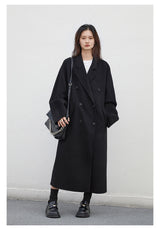 Retro Double-Sided Woolen Overcoat