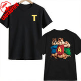Alvin and the Chipmunks Double-Sided Cotton Tee